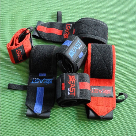 Heavy Duty Workout Wrist Wraps 18” Wrist Support for Fitness, Bodybuilding - Picture 5 of 5